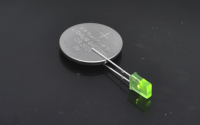 Светодиод  5x2мм - зеленый матовый (2.0V 30mcd 20mA 100°)