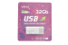 Флэш 32Gb USB2.0 More choice MF32 (white)