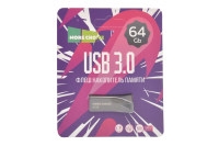 Флэш 64Gb USB3.0 More choice MF64m металл (black)