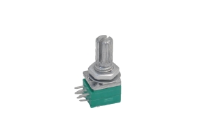 Резистор переменный 6pin (3+3) B50K RK097G 10x11 L=15mm