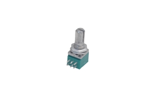 Резистор переменный 6pin (3+3) B10K RK097G 10x11 L=15mm
