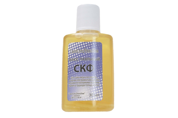 Флюс СКФ (спирто-канифольный) 30 мл.(Смоленск)
