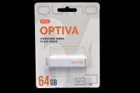 18502 Флэш Qumo 64Gb USB 2.0 Optiva 01 (белый)