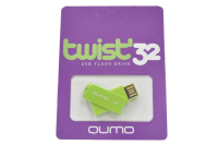 18611 Флэш Qumo 32Gb USB 2.0 Twist (фисташковый)