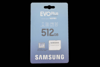 49758 Карта памяти Samsung Evo Plus microSDXC 512Gb A2, V30, с адаптером