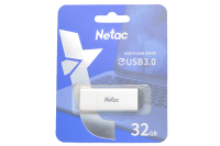 Флеш Netac U185 32Gb USB 3.0 белая