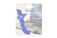 Флеш Netac U326 32Gb USB 2.0 (металлическая)