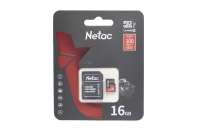 Карта памяти Netac P500 Extreme Pro microSDHC 16Gb (с адаптером)
