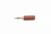 Разъем аудио 3.5mm "шт" стерео металл gold Sennheiser — фото 1