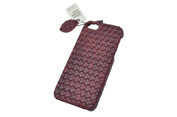 Чехол "Плетенка" iphone 5/5S (красный) 00-188