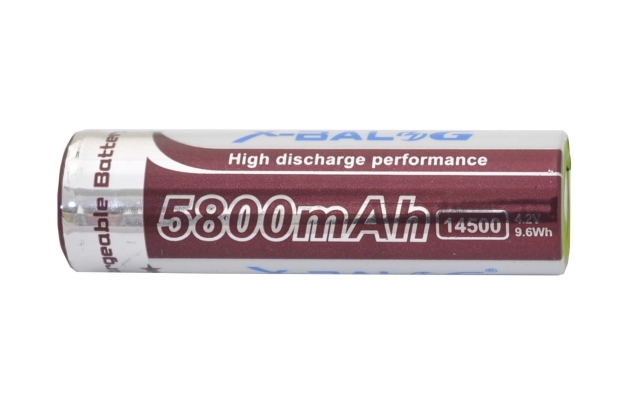 Аккумулятор 14500 X-balog 5800mA 4.2V (LI- ion)