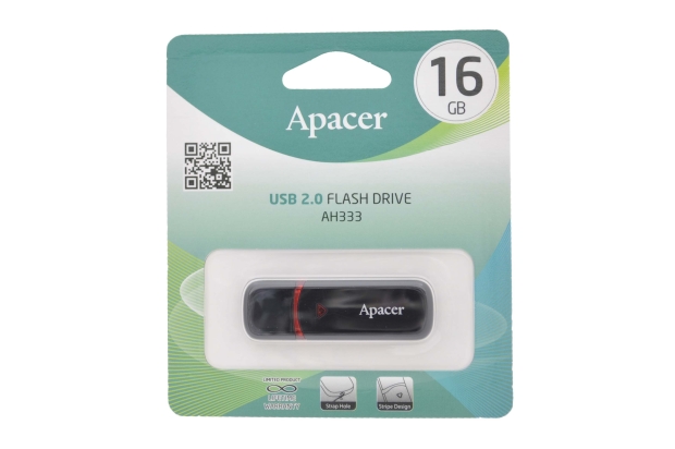 58038 Флэш 16GB USB Apacer AH333 black