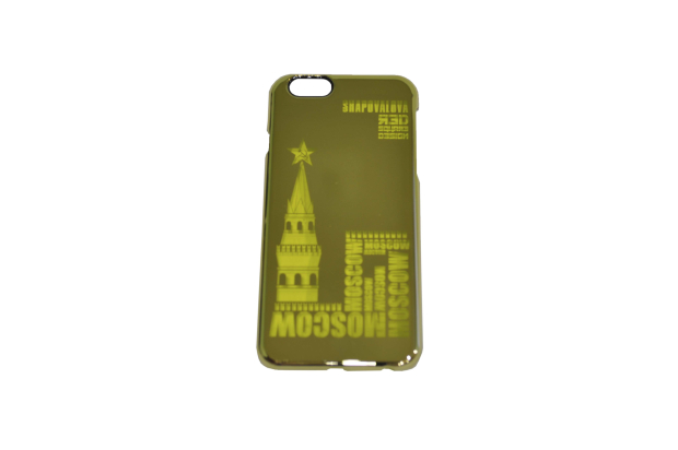 Nexx. Чехол для iPhone 6, Red Square/Кремль, MB-EM-104-AB, Electroplating PC, золотой