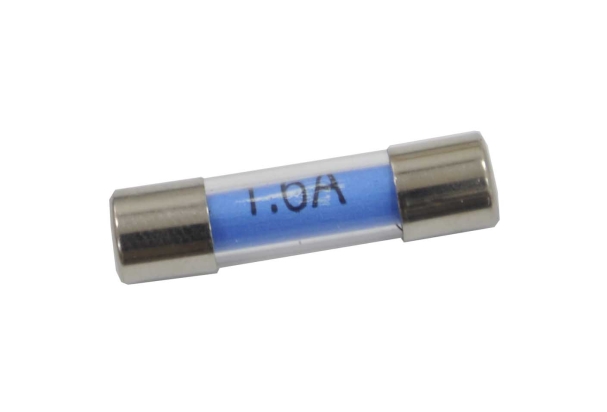 Предохранитель  1.6A (5x20mm) S1020 стекло (синяя полоса)