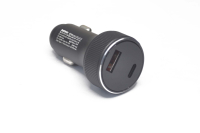 Автомобильное зарядное устройство Remax RCC215 Type-A,Type-C, 58.5W, черное