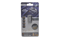 Автомобильное зарядное устройство Remax RCC110 Type-A,Type-C, 30W PD30W+QC3, черное