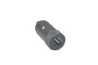 Автомобильное зарядное устройство Hoco Z32  1USB, 18W QC3.0, серое