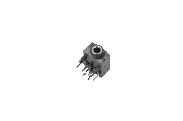 Разъем аудио 3.5mm "гн" стерео пластик CKX3-3.5-28 (на корпус)