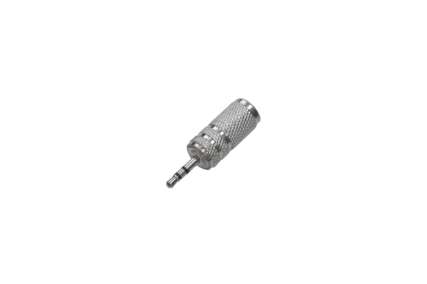 Переходник 2.5mm "шт" стерео - 3.5mm "гн" стерео металл 2-006