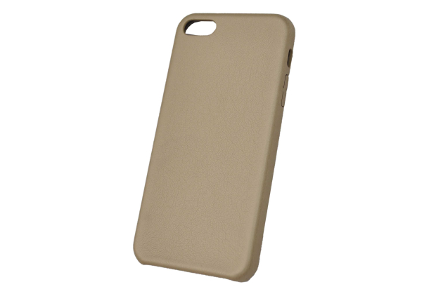 Чехол "Re:case кожа" iphone 5/5S (золото) 00-028