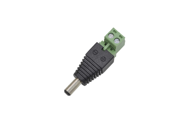 Разъем питания 5.5x2.1x9.5mm "шт" с клеммной колодкой (двухсекционный) 14-0316