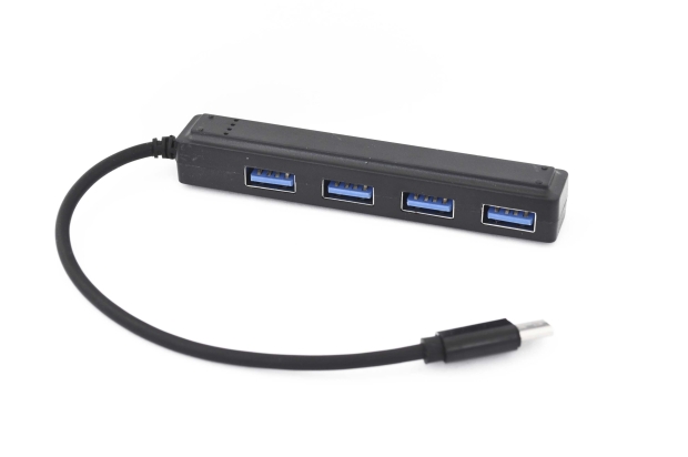 20094 Разветвитель Type-C на 4 USB-порта, 0.2m, черный