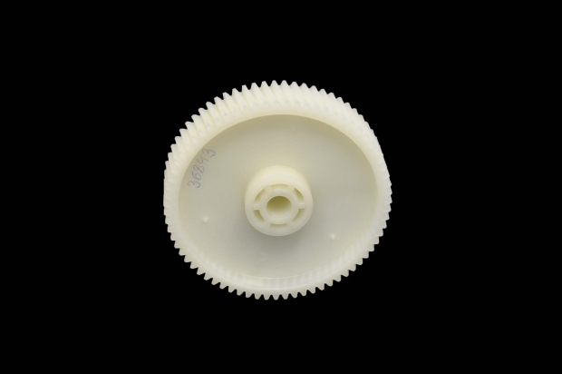 Шестерня для мясорубки Ротор D1=74 мм, D2=27 мм, d3=8 мм, H=37 мм, Z 71/14, косой/прямой