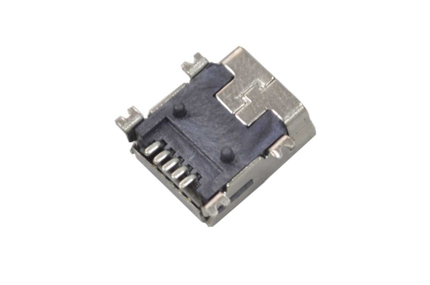 Разъем MiniUSB 5-pin "гн" (USB/M-1J) 05-0006-9