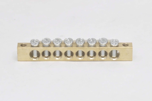 Шина PEN (земля - ноль)  8 групп 100A 11-2366