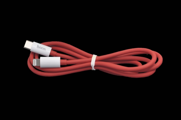 Кабель Hoco X87 Magic Type-C - Lightning, 1 метр, 20W, красный