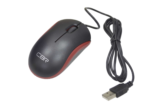23659 Мышь компьютерная CBR CM-112 red