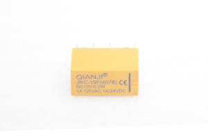 Реле JRC-19F(4078)-12VDC Катушка 12V, две группы, 2А 20,0х10,0х11,5