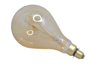 Лампа светодиодная Gauss Loft PS160, E27, 6Вт, нитевидная, golden