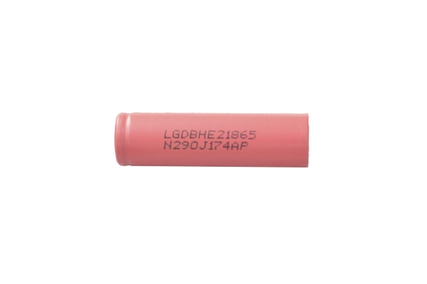 Аккумулятор 18650 LG 2500mA 3.7V LI- ion LGDBHE21865 (розовый)