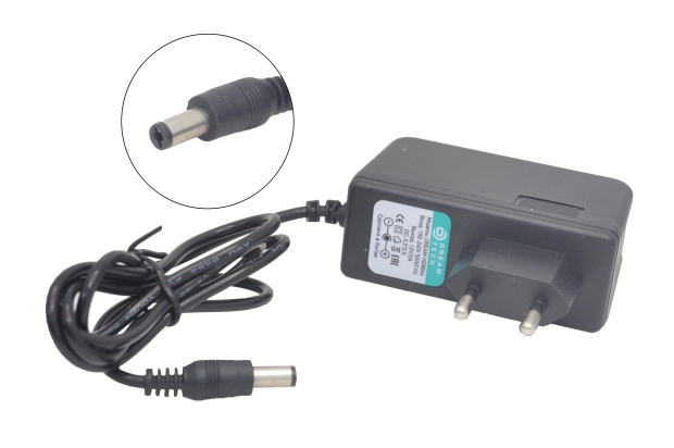 Блок питания для ТВ-приставок Dream HD8864 12V-2A 1м (5.5x2.5mm) черный