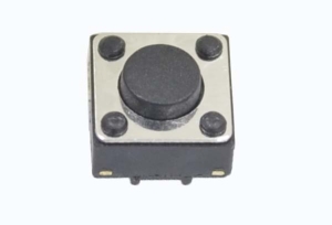 Кнопка 2-pin  6x6x4.3 mm KFC-A06-HB L=1.0mm №25