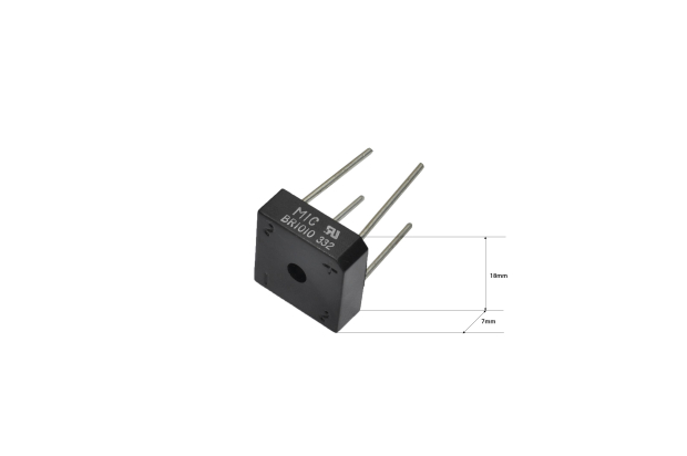 BR1010 (1000V, 10A) Диодный мост