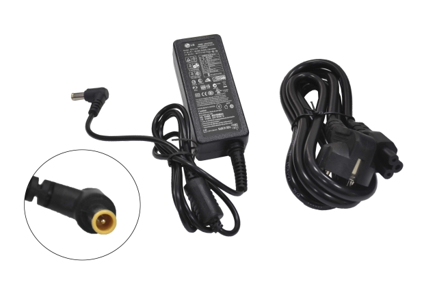 Блок питания 220V/19V 2.1A LG LCAP07F (6.0x4.5 центр - штырь) импульсный (адаптер)