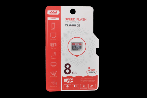 21836 Карта памяти microSD 8Gb XO Class10 без адаптера