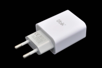 UHS22W Сетевое зарядное устройство UBIK  2USB, 2A, белый