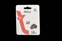 Карта памяти Netac P500 Eco microSDHC 16Gb (без адаптера)
