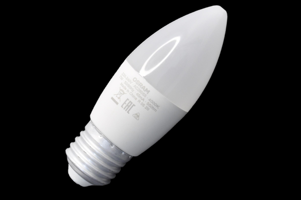 Лампа светодиодная  Osram LED VALUE CLASSIC B60 7W 840 230V FR E27
