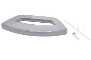DHL011ID Ручка люка (серая) для стиральной машины Hotpoint Ariston серии Futura