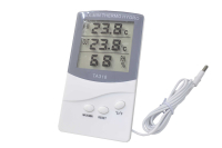 TA318 Термометр комнатный с влажностью и часами