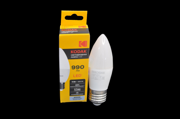 Лампа светодиодная Kodak LED B35-11W-840-E27