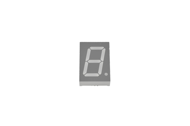 Индикатор цифровой FYS-10012 BS-21 (красный) 24x34