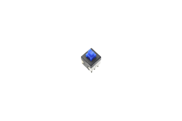 Кнопка 6-pin  8.0x8.0mm L=4 mm PB22E08 с фиксацией