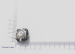 Кнопка 4-pin 12x12mm L=1 mm (с синей подсветкой)  (№37)