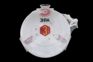Удлинитель Эра 220V 3 розетки 3,0м UR-3-3m-W рулетка(без заземления)