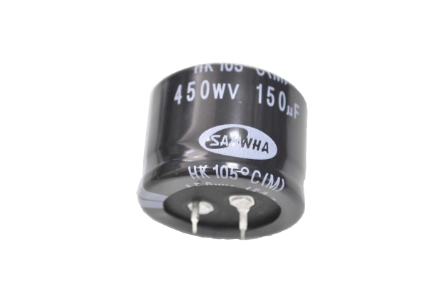 150mkF 450v 105C SAMWHA HK конденсатор